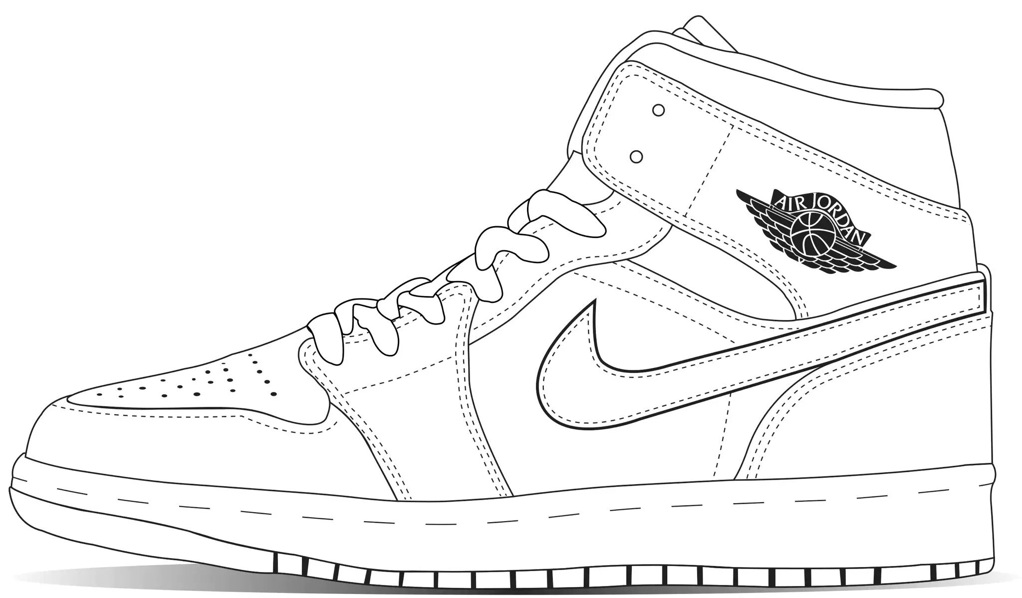 Распечатать найк. Nike Air Jordan 1 раскрасить. Nike Air Jordan 1. Раскраска джорданы кроссовки найк.