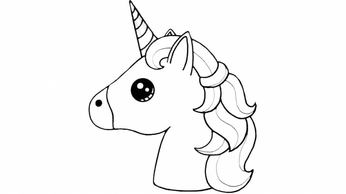 Beautiful coloring how to draw a unicorn