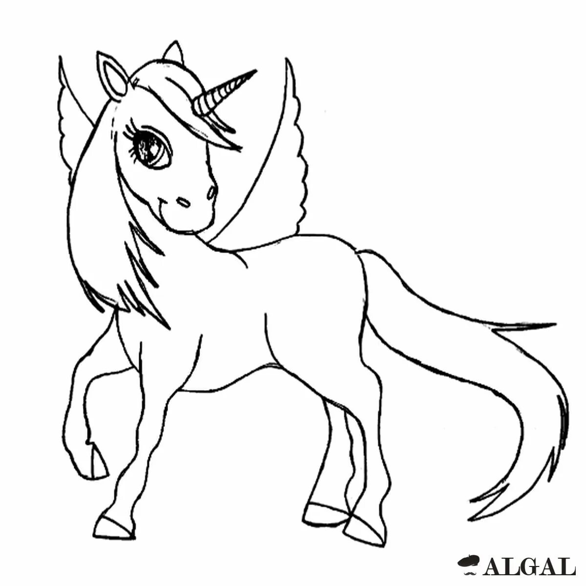 How to draw a unicorn #5