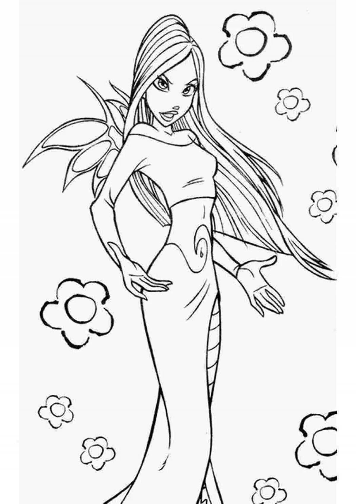 Amazing coloring pages from the 2000s