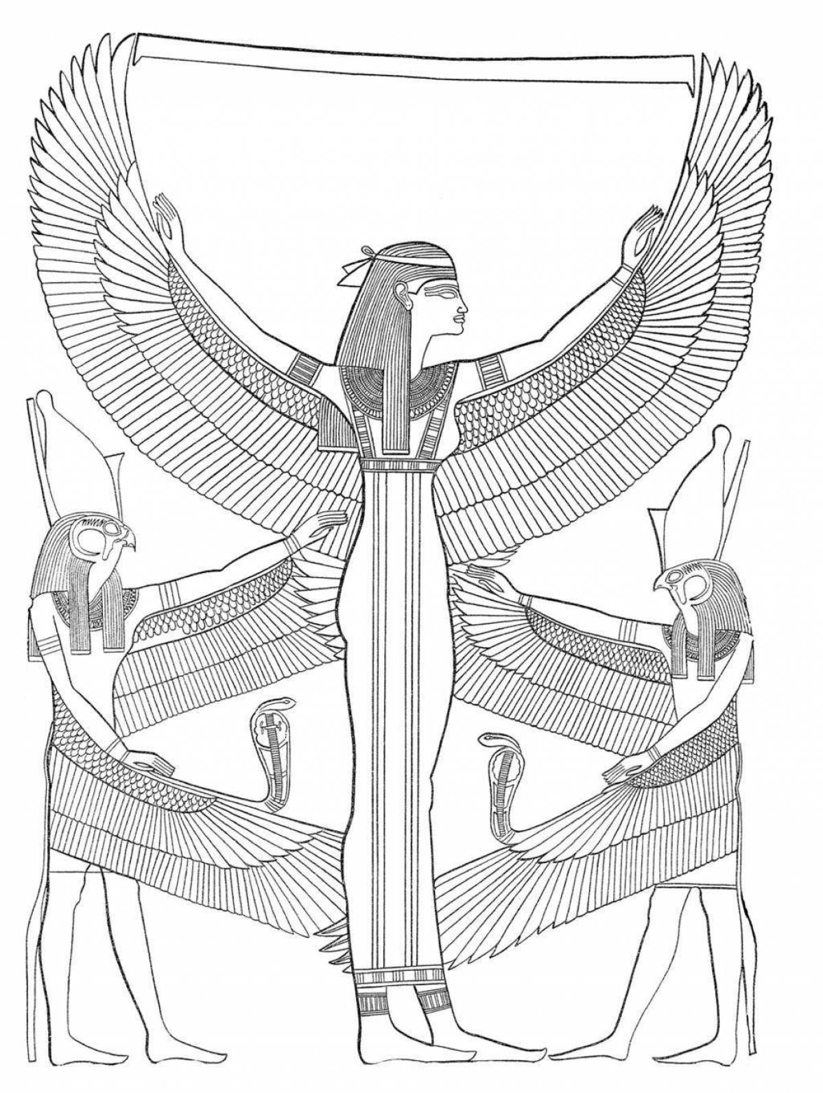 Рисование древний Египе