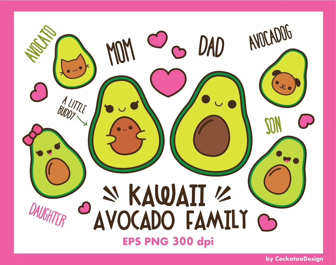 For avocado stickers #1