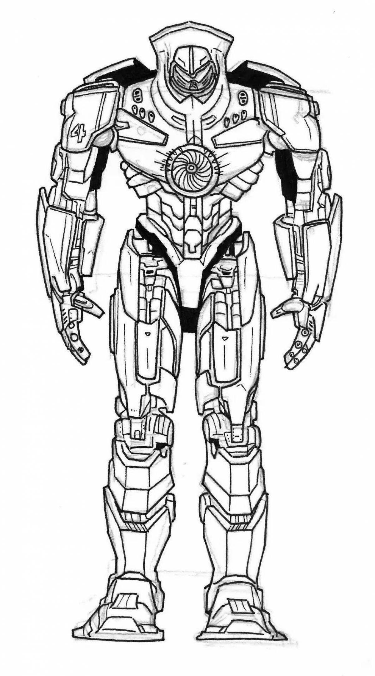 Pacific Rim 2 coloring page