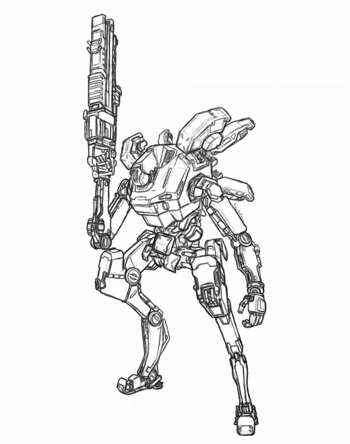 Pacific Rim coloring page 2