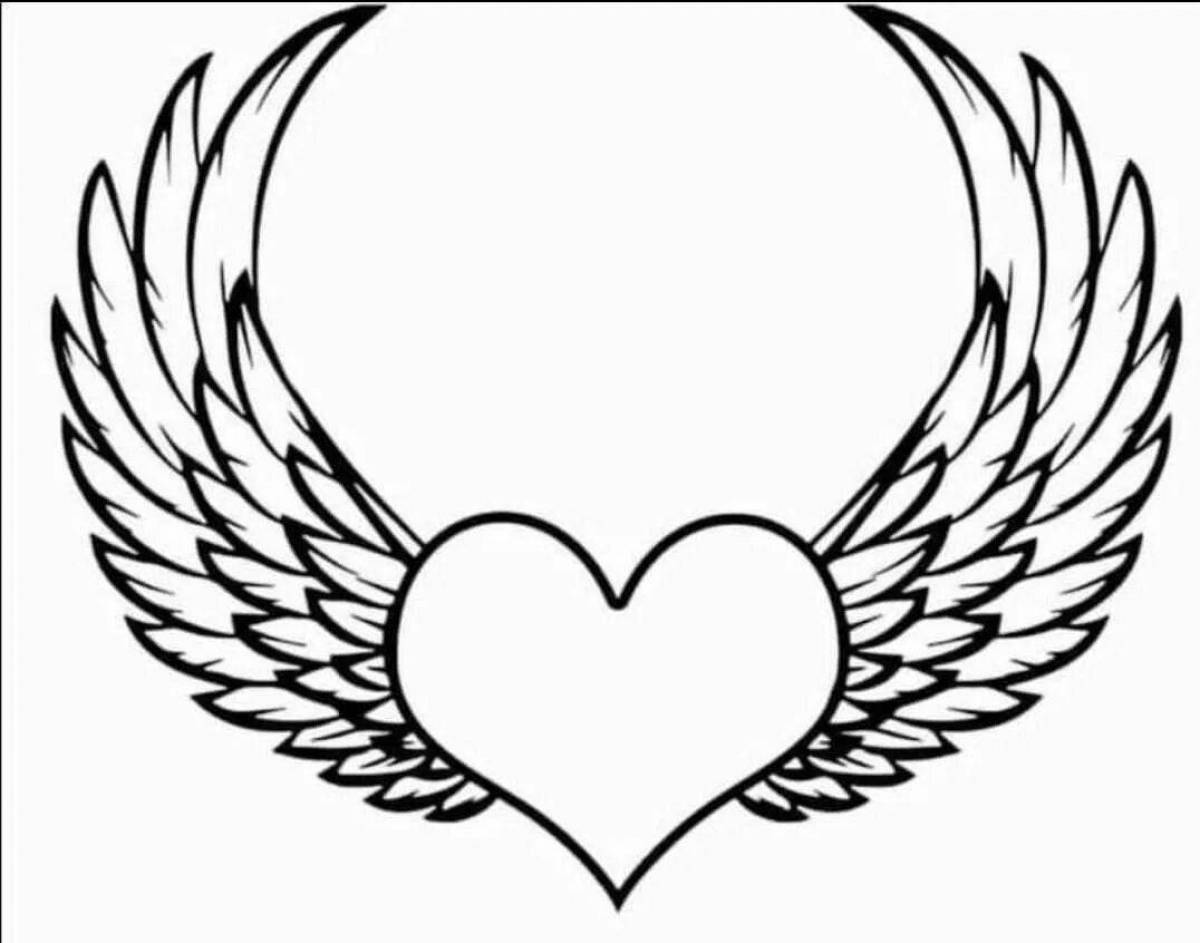 Сердце с крыльями #4