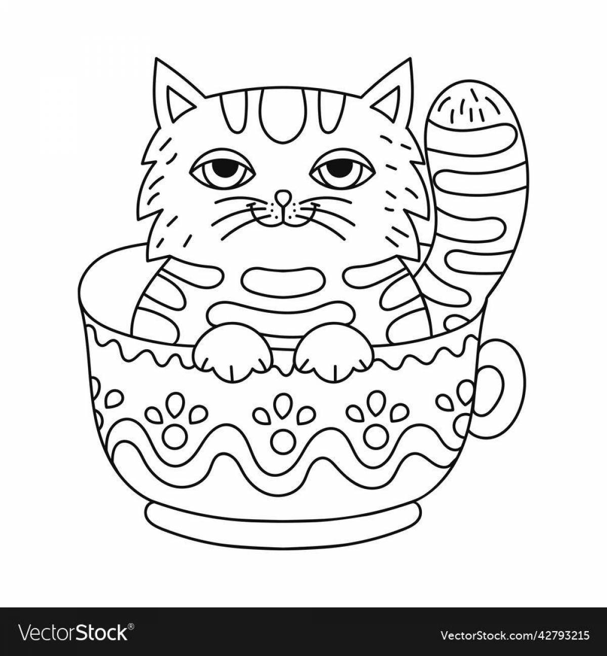 Kitten in a cup #7
