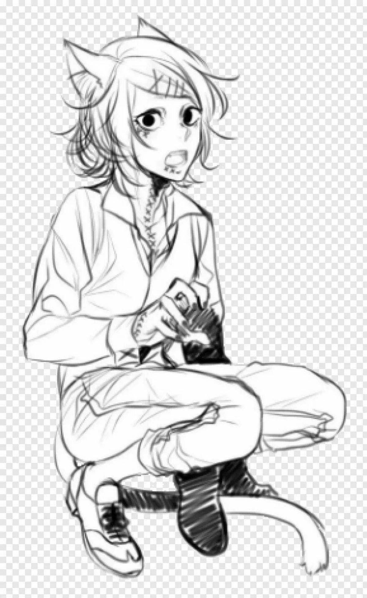 Photo Brightly colored Tokyo ghoul juzo