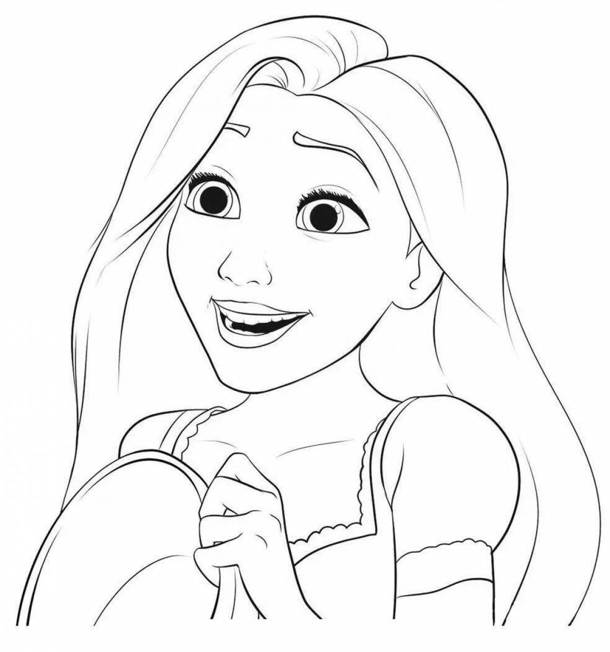 Animated coloring pages include some