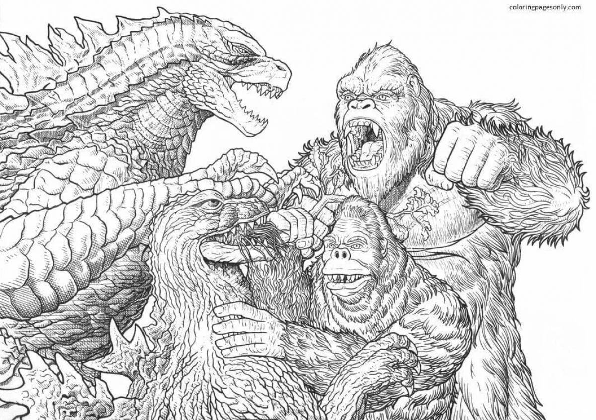 Kingkong vs godzilla #4