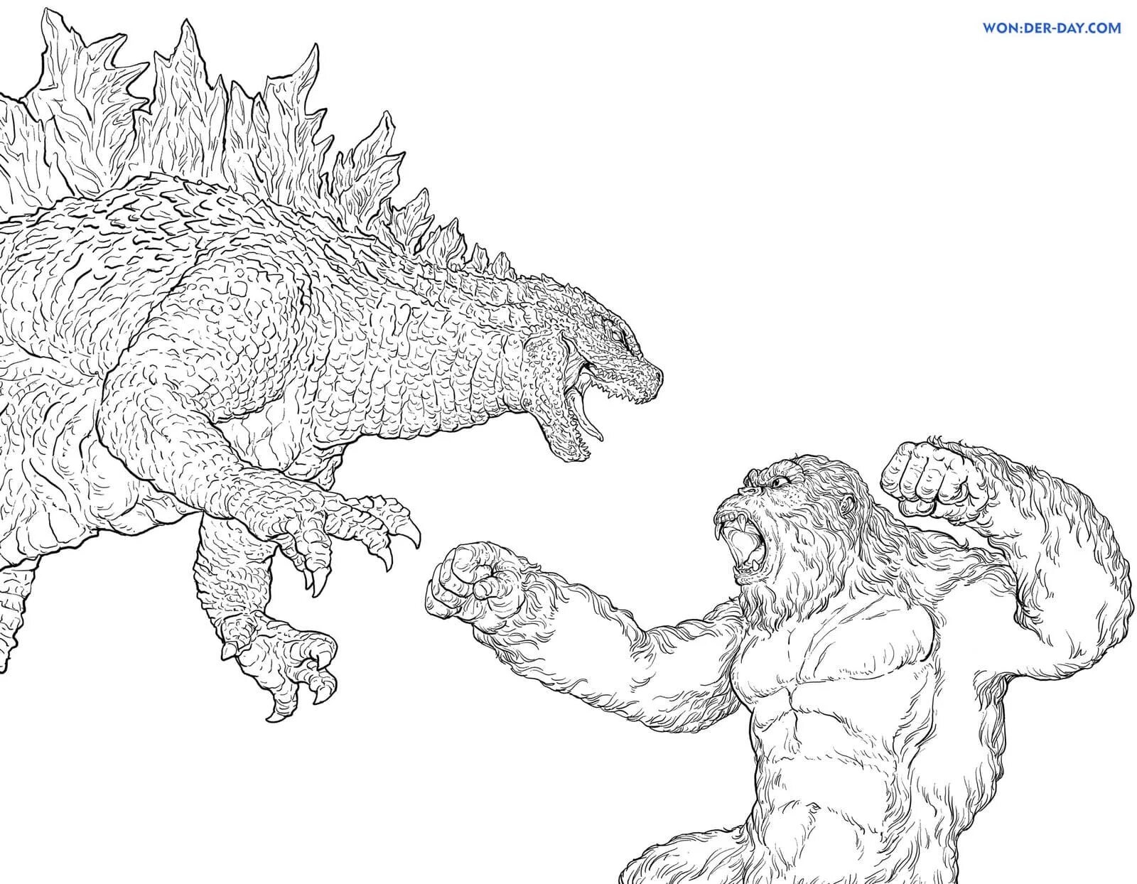 Kingkong vs godzilla #8