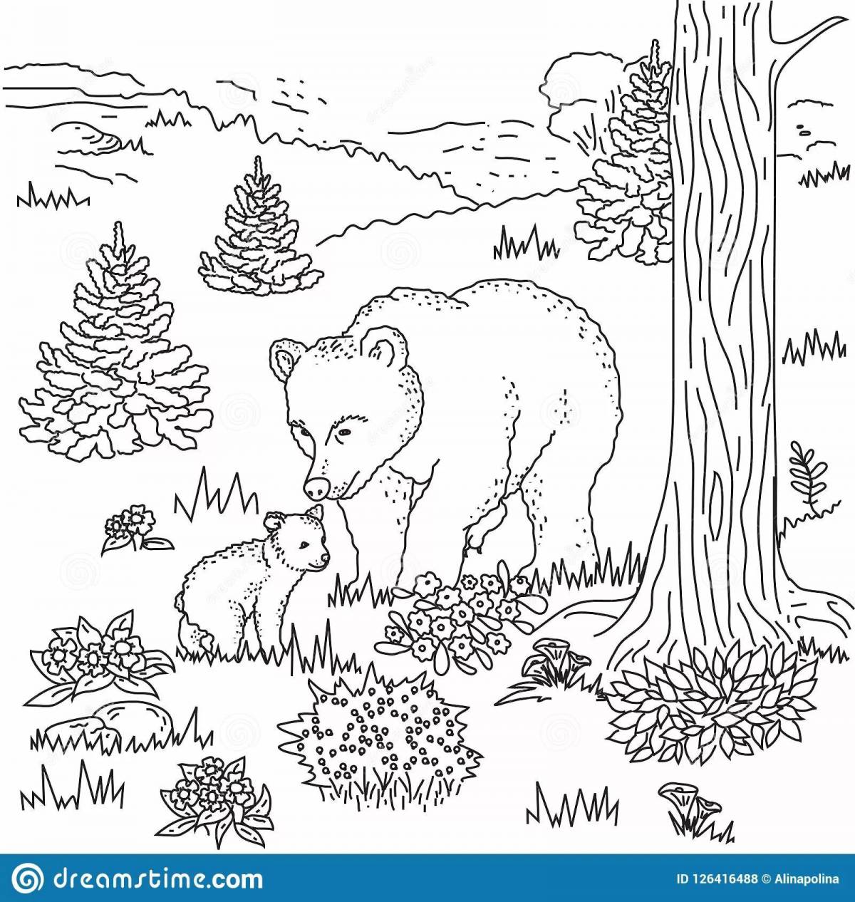 Bear in the forest #6