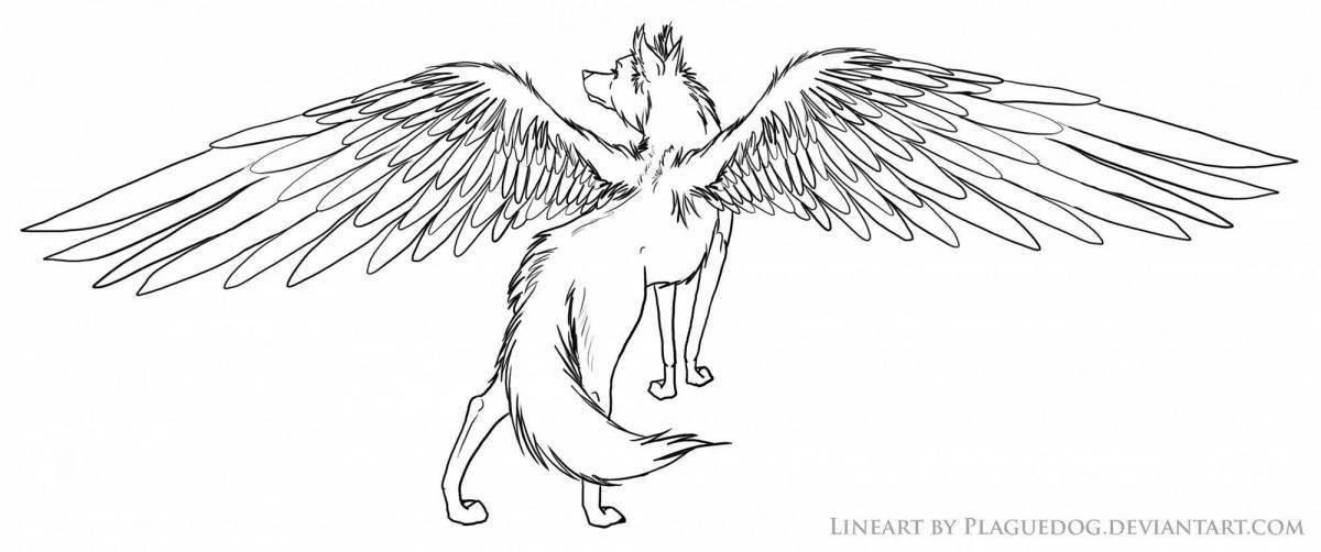 Cat with wings #2