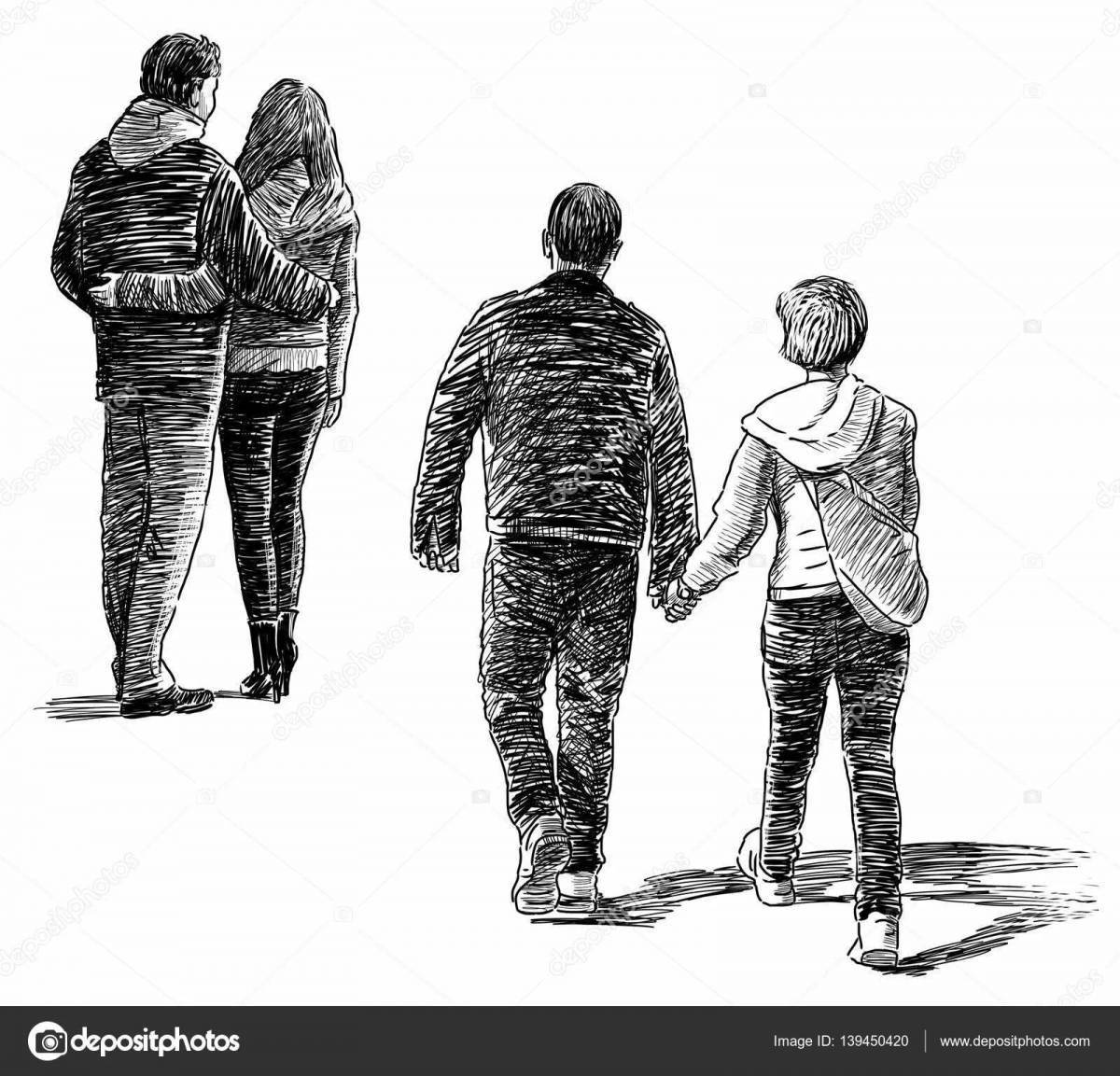 Coloring cute captive caucasian thick