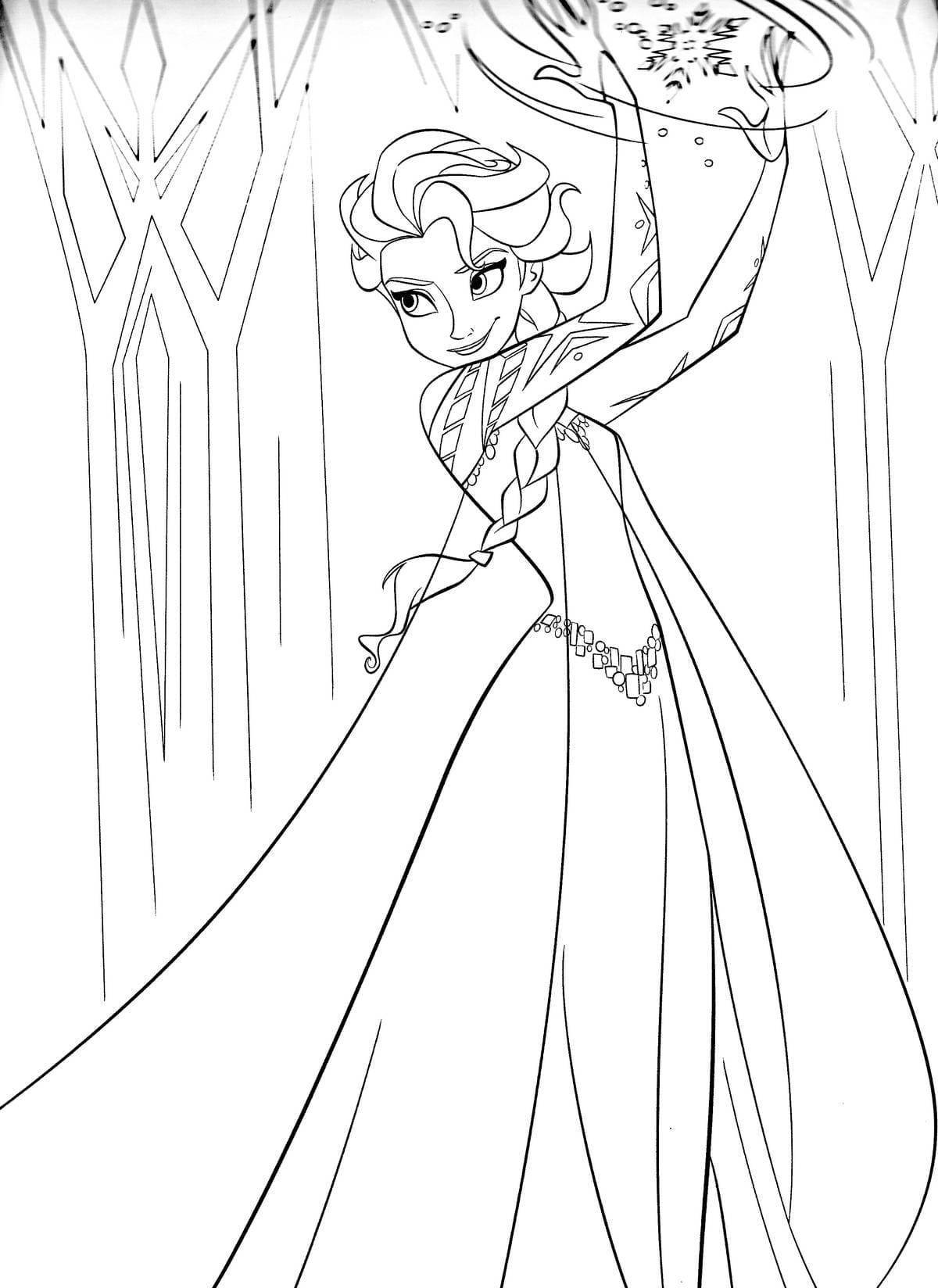 Elsa with clothes #10