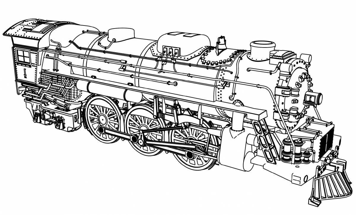 Boys steam locomotive #1