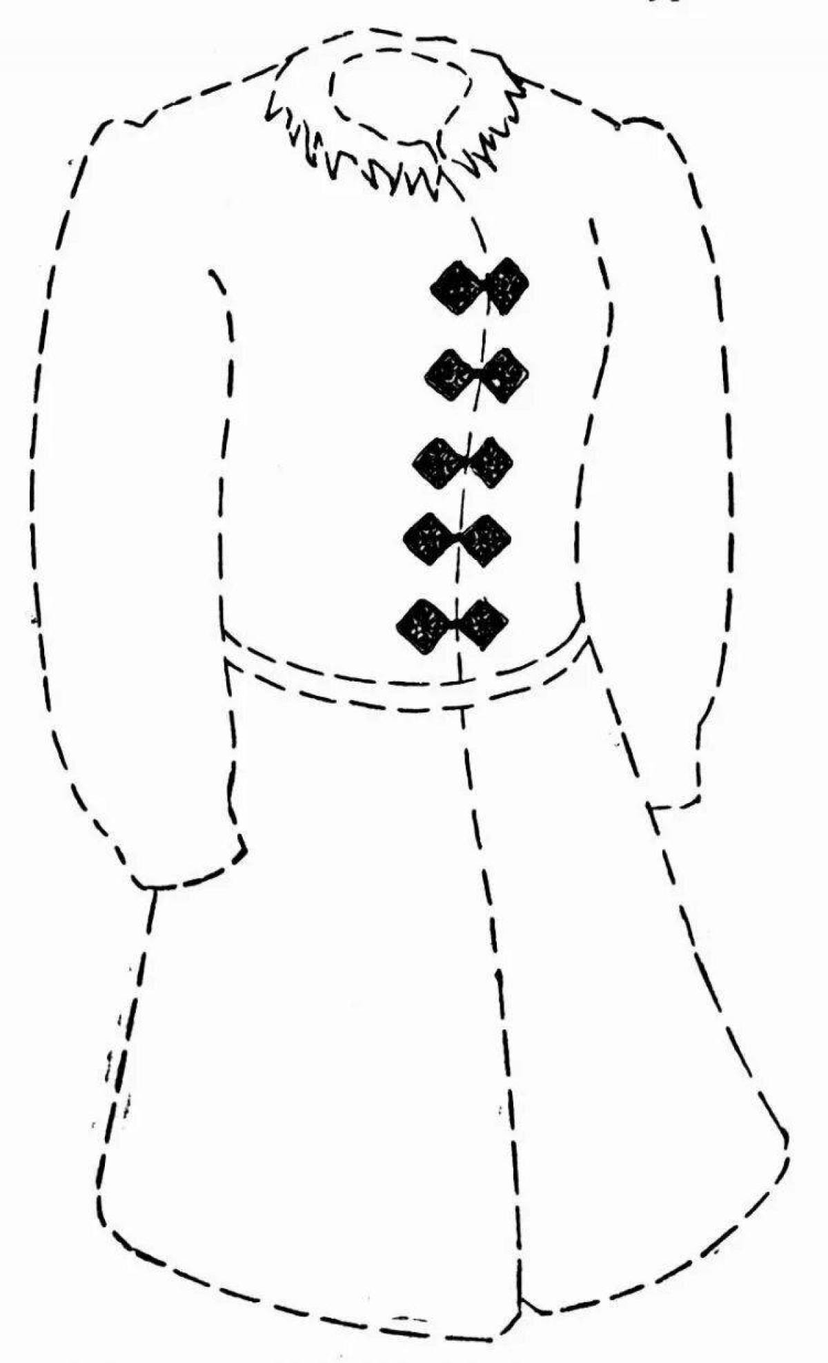 Манящий башкирский национальный костюм