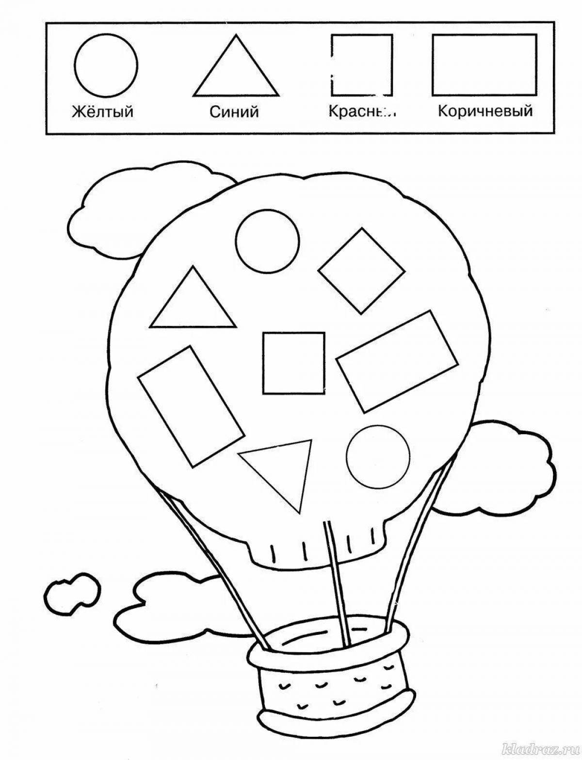 Color-fabulous mathematical medium group coloring page