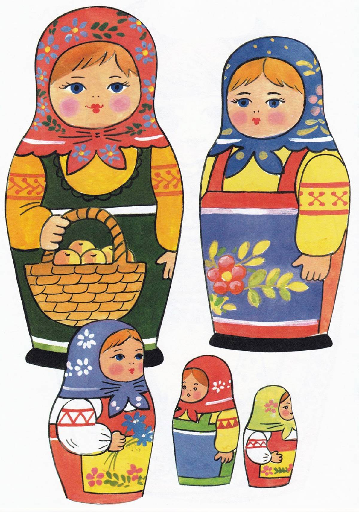 Sergiev Posad nesting doll #1