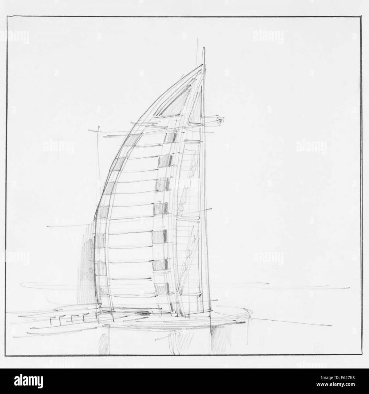 Чертежи burj al arab