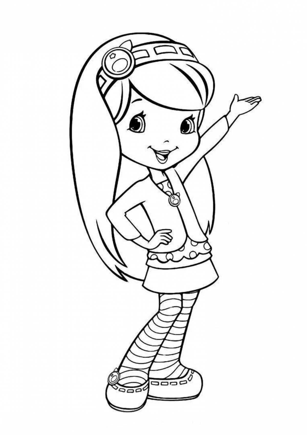 Coloring pages for girls