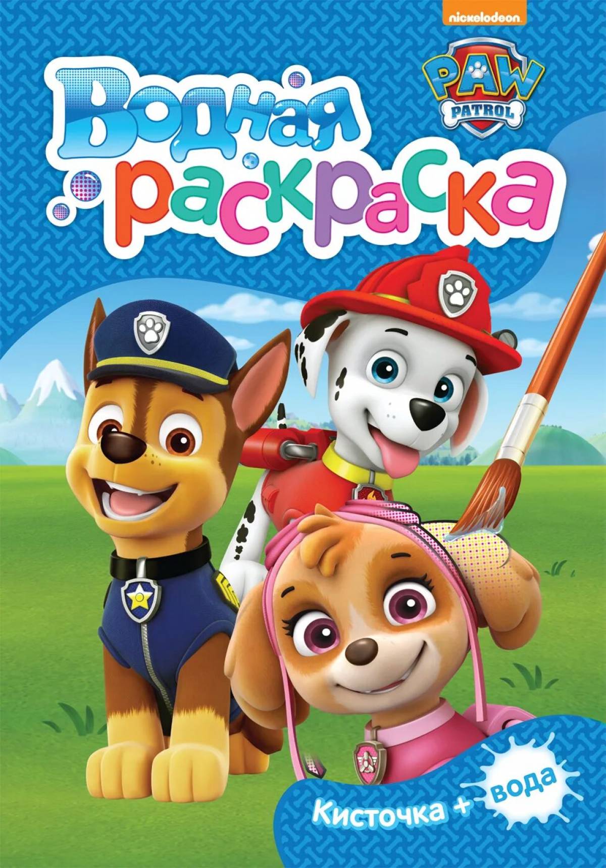 Exciting paw patrol coloring book