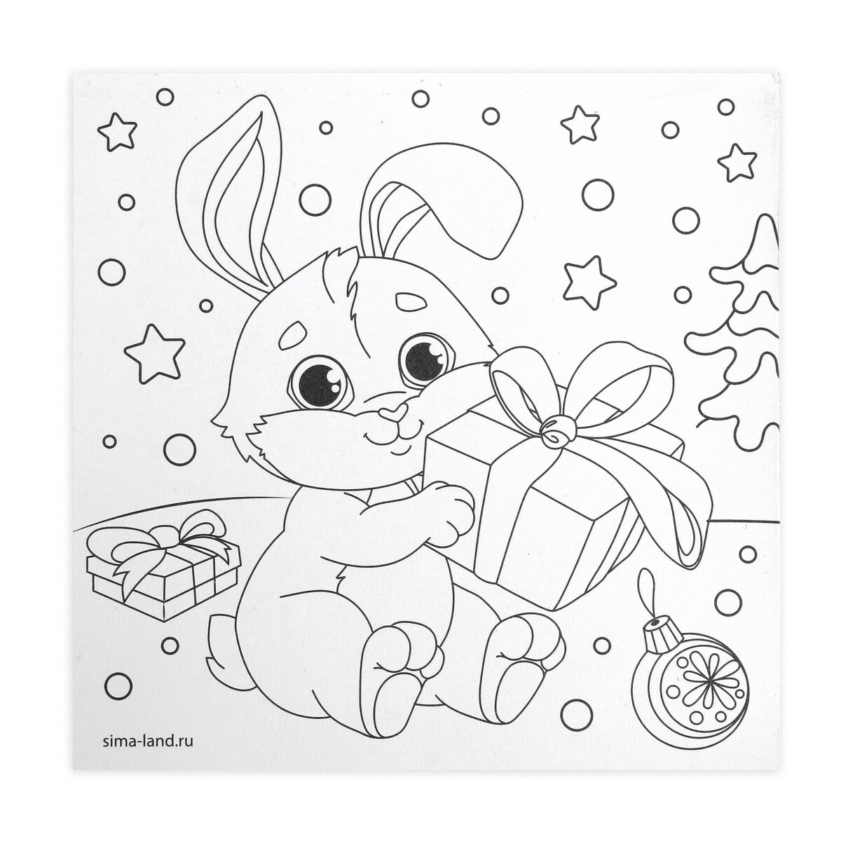 Bunny with a gift #4
