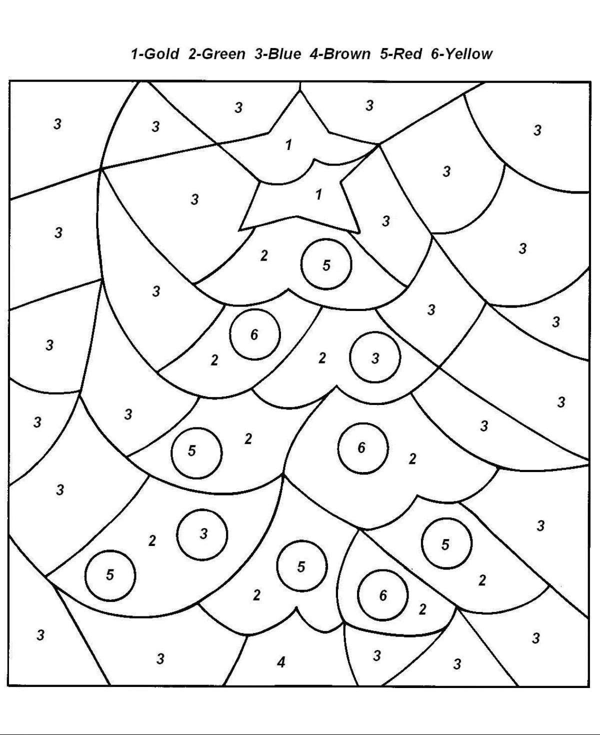 Tree by numbers #7