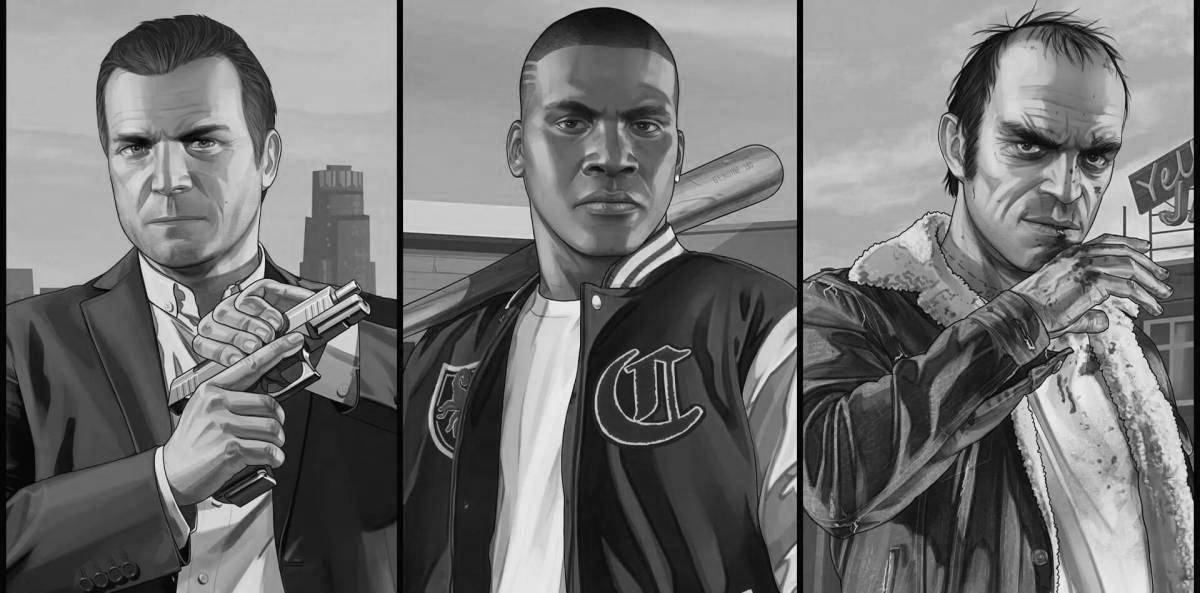 Fun coloring franklin from gta 5