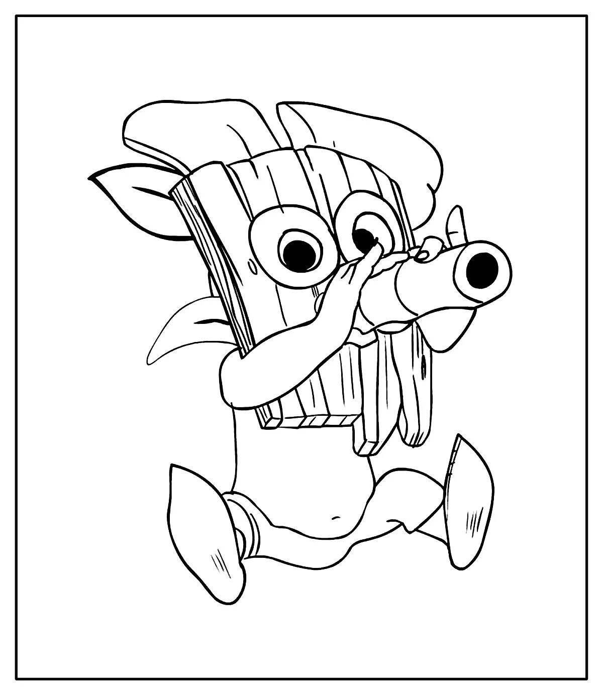 Clash royale arena live coloring page