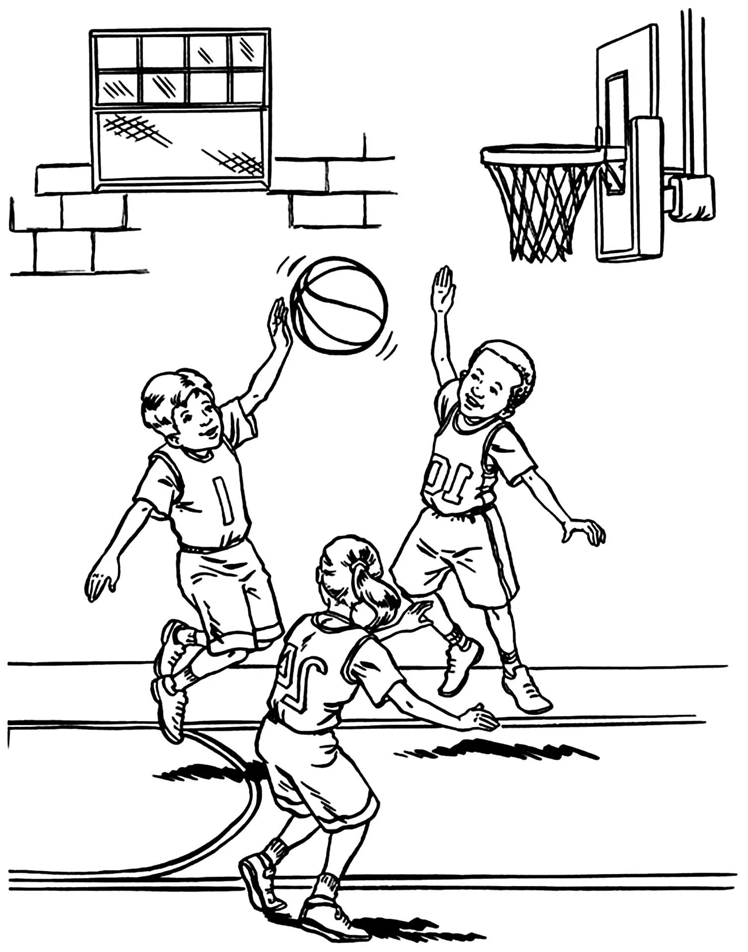 Children's basketball #15
