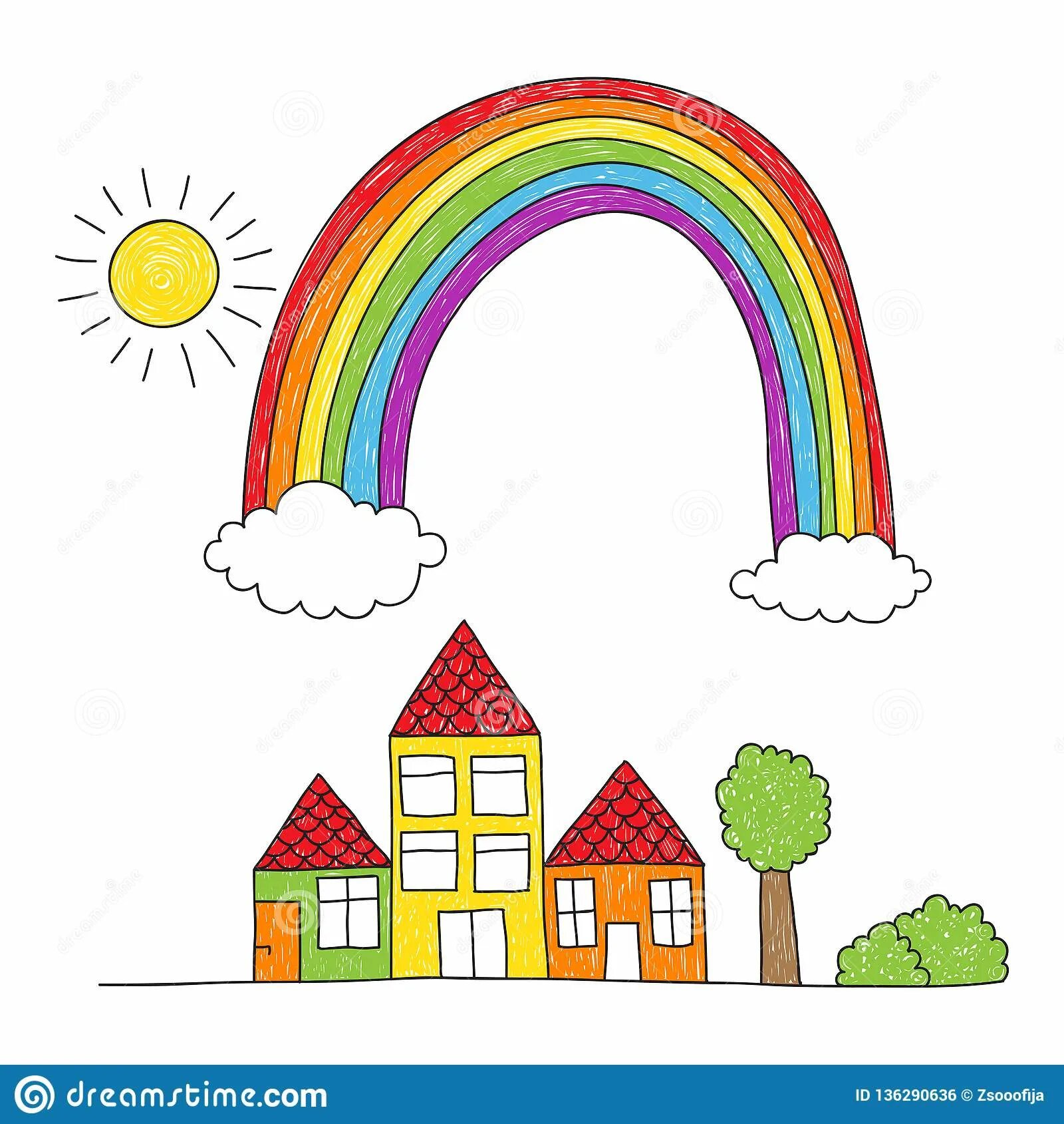 Rainbow house #9