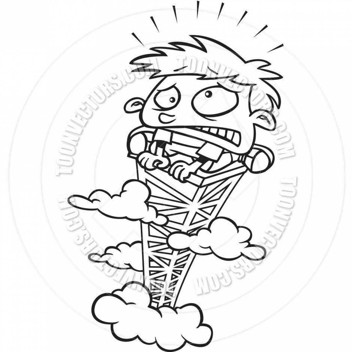 Coloring will power of the radiant Mikhalkov