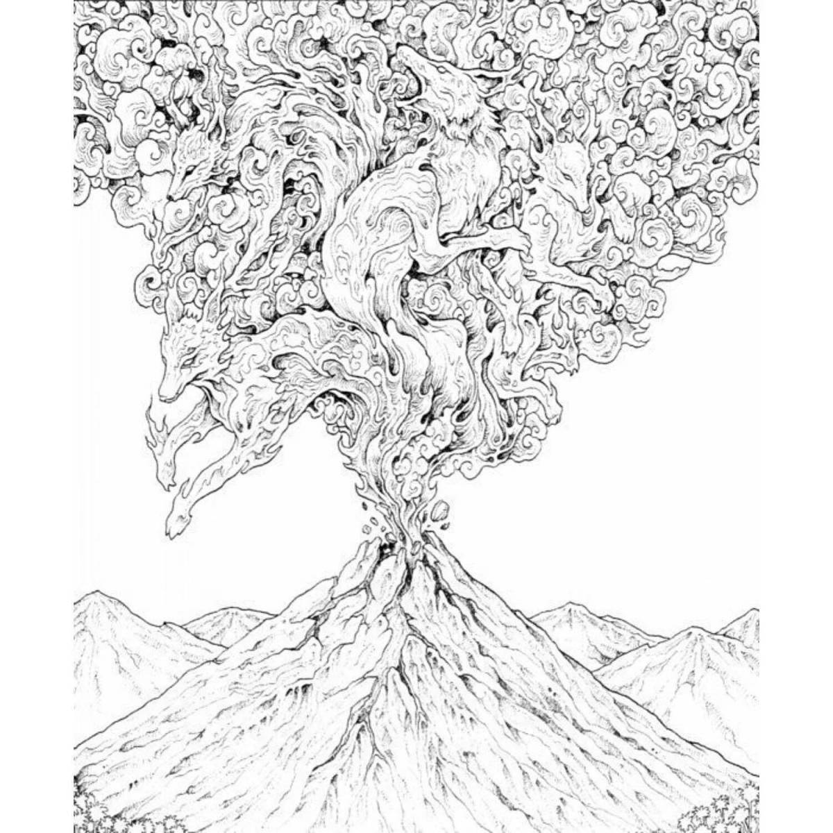 Shine coloring extreme fragile world