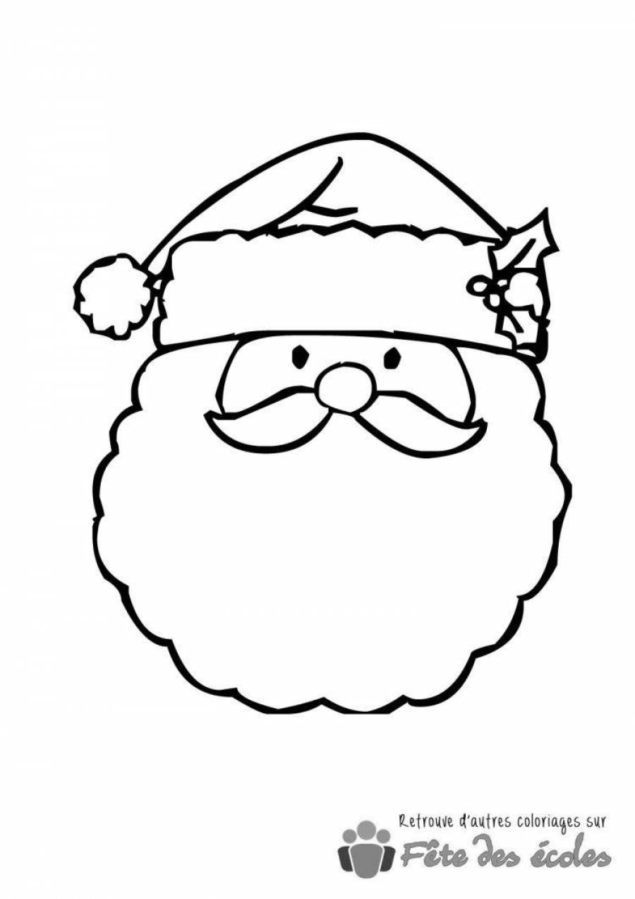 Santa template. Голова Деда Мороза для аппликации. Лицо Деда Мороза раскраска. Лицо Деда Мороза шаблон.