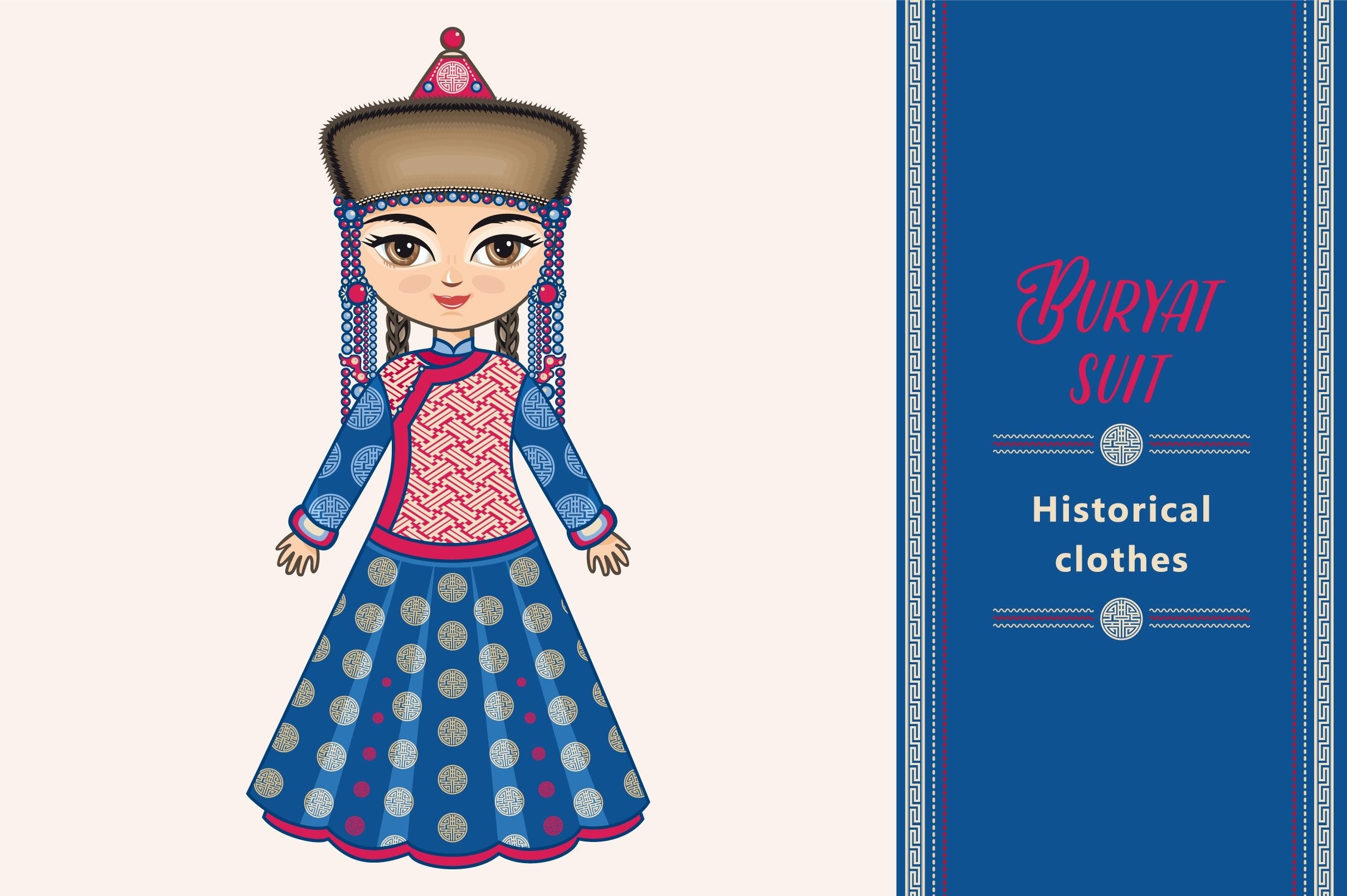 National Buryat costume #1