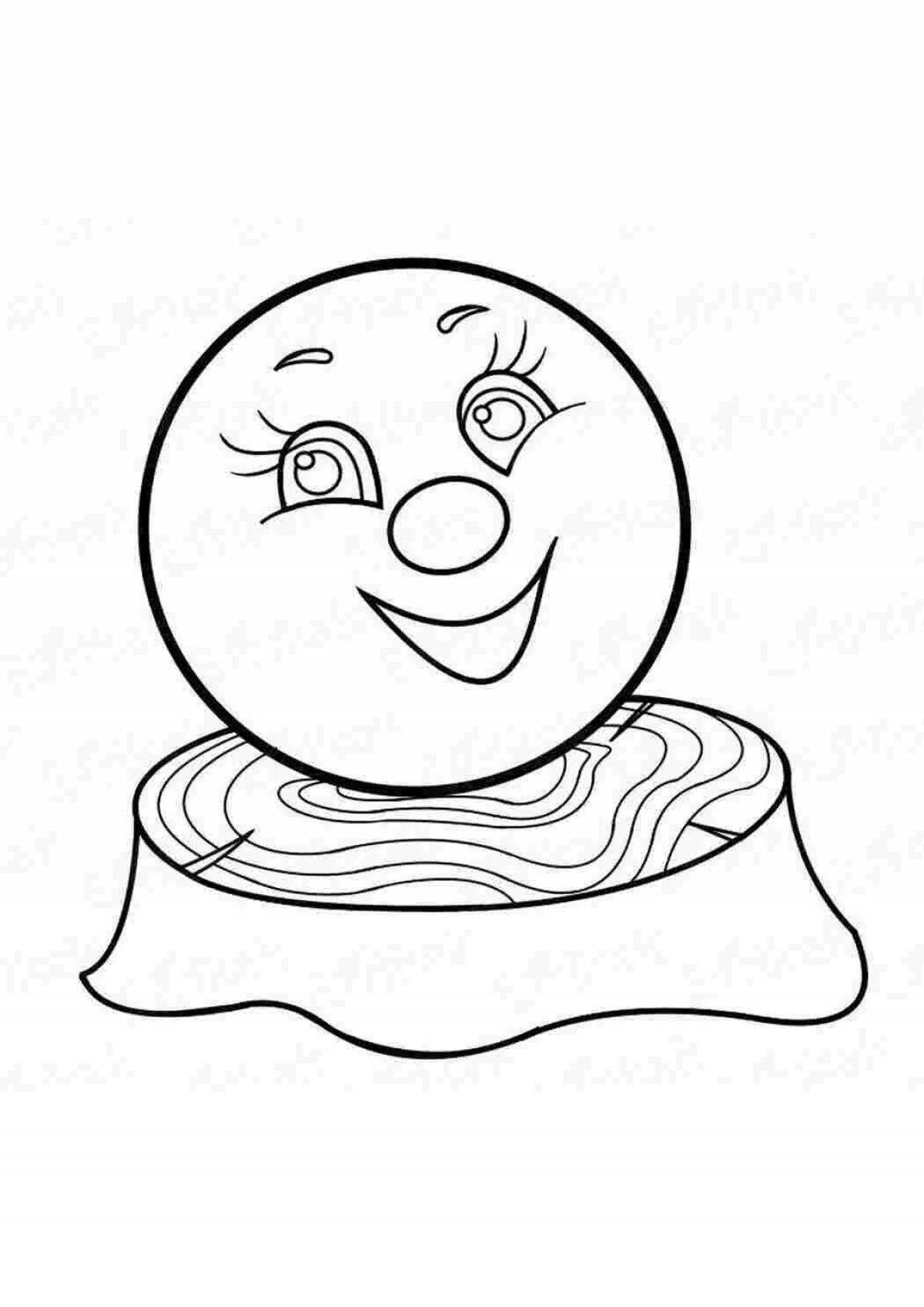 Fairy-tale characters cheerful bun