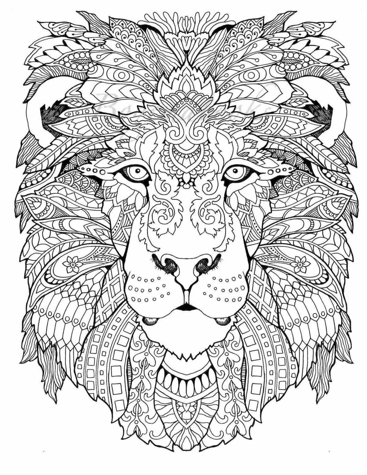Luxury comprehensive anti-stress coloring book