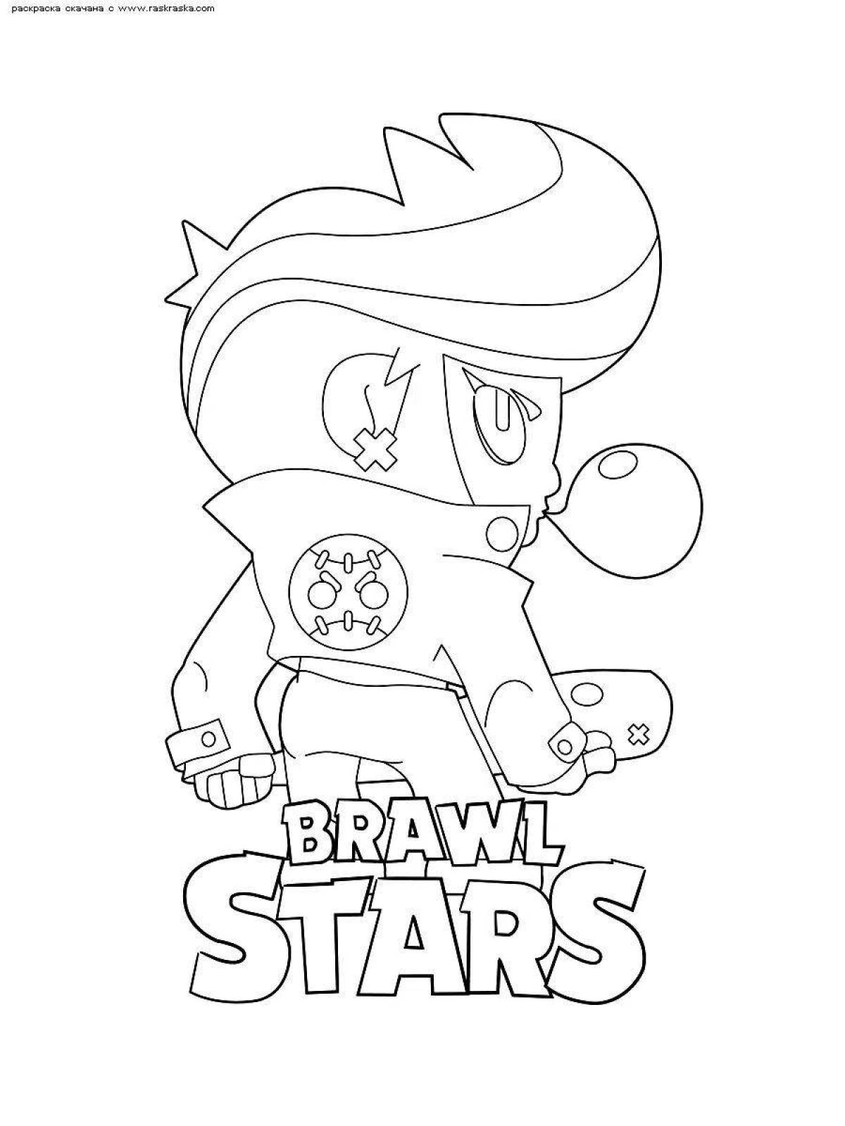 Regal bravo stars coloring page