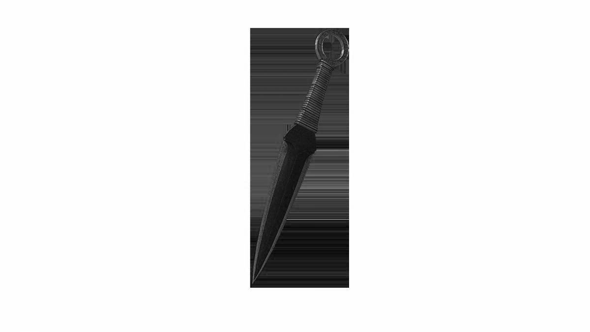 Accurate kunai from standoff 2 coloring