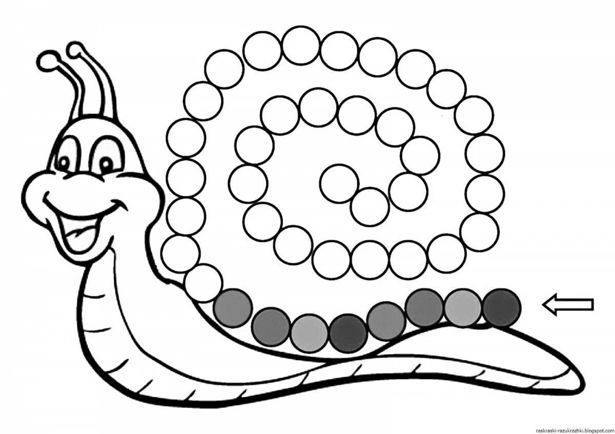 Fun paints 10 years coloring page