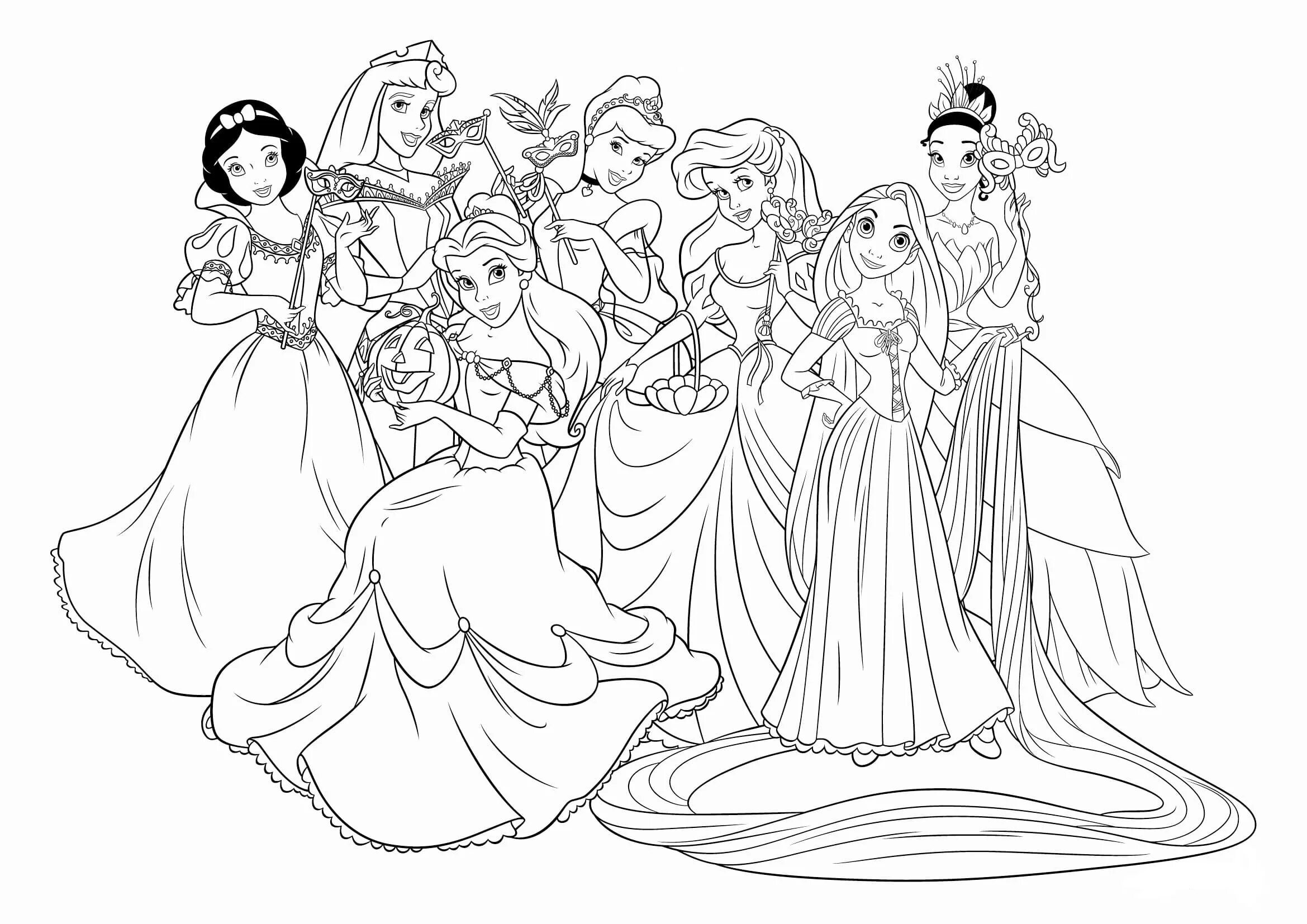 Princesses in one file #10