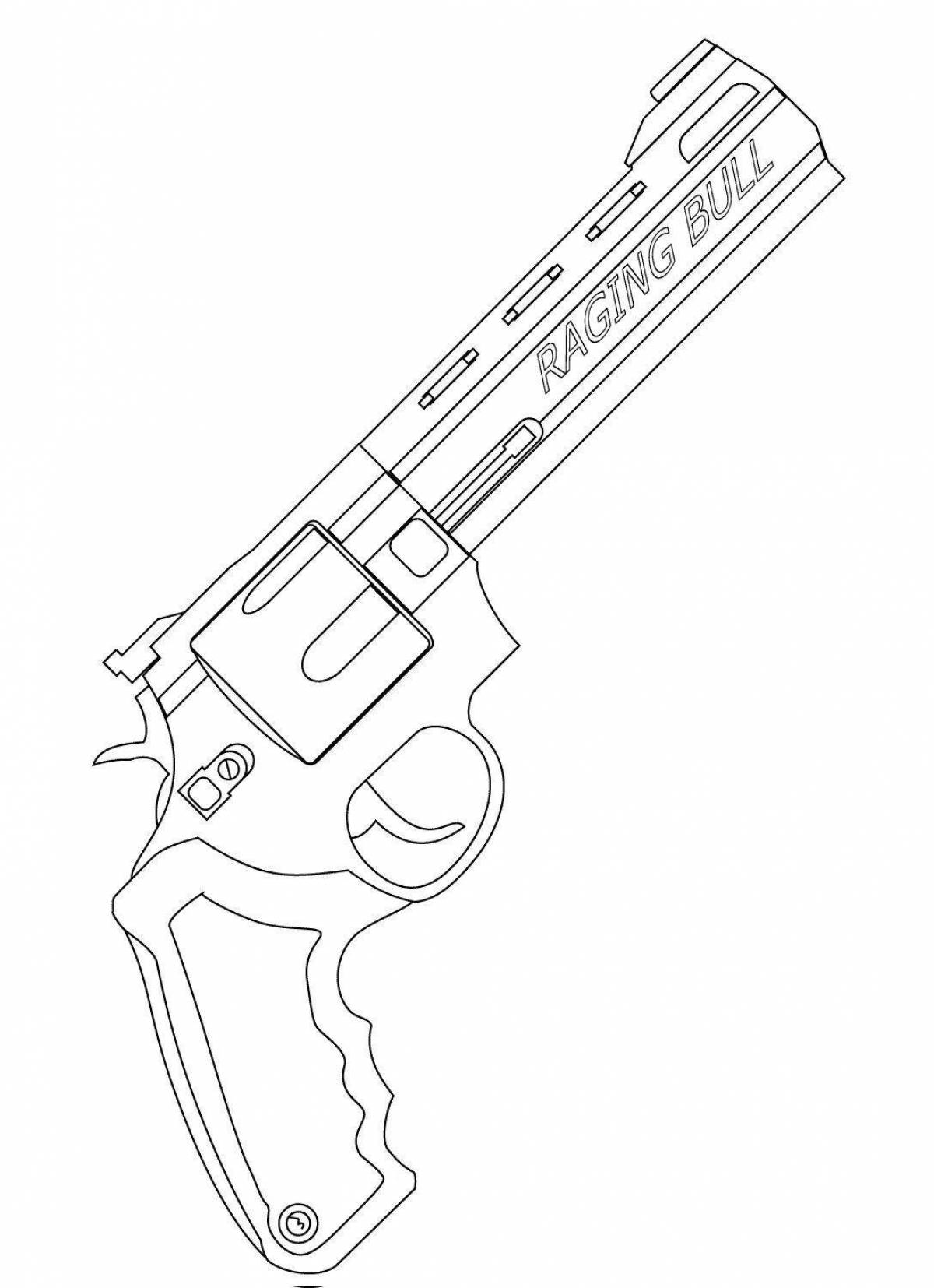 Coloring bold pro free fire weapon
