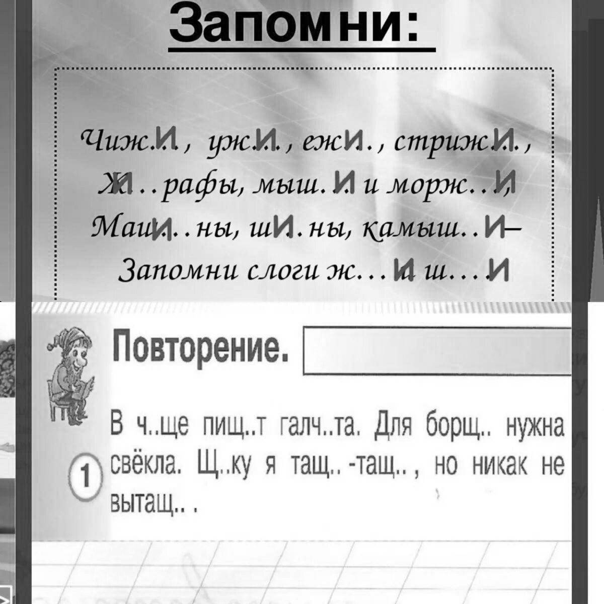 Photo Sweet ji shi grade 1 coloring book