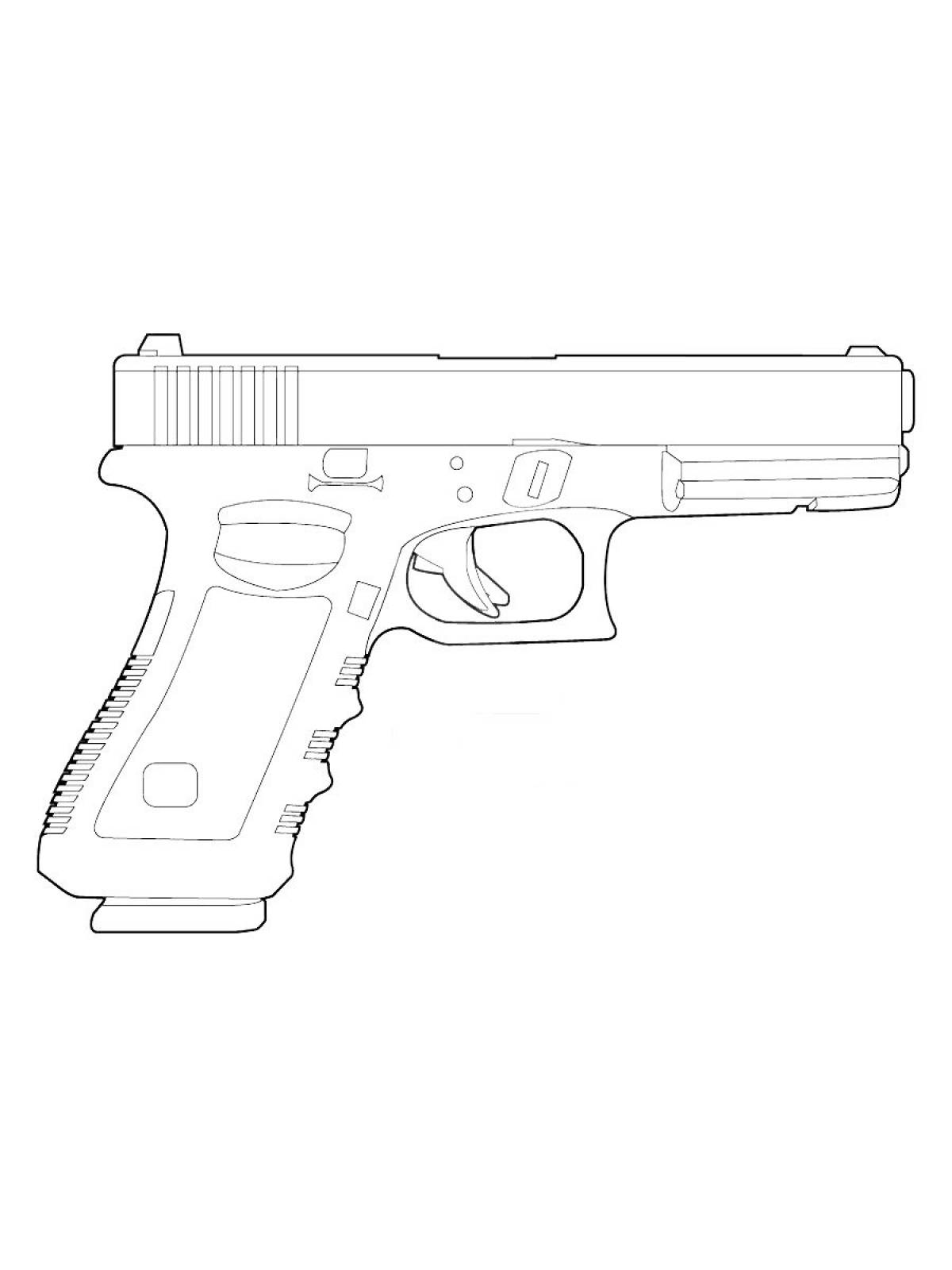 П350 пистолет чертеж
