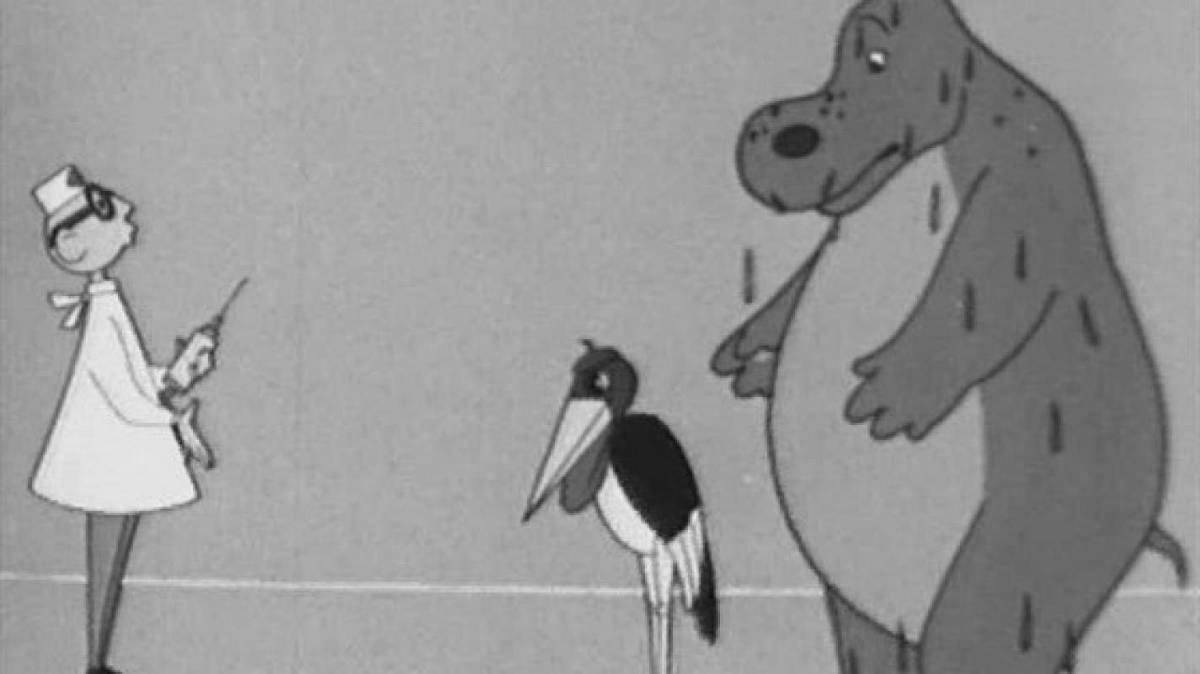 Окаменевший бегемот, который боялся прививок