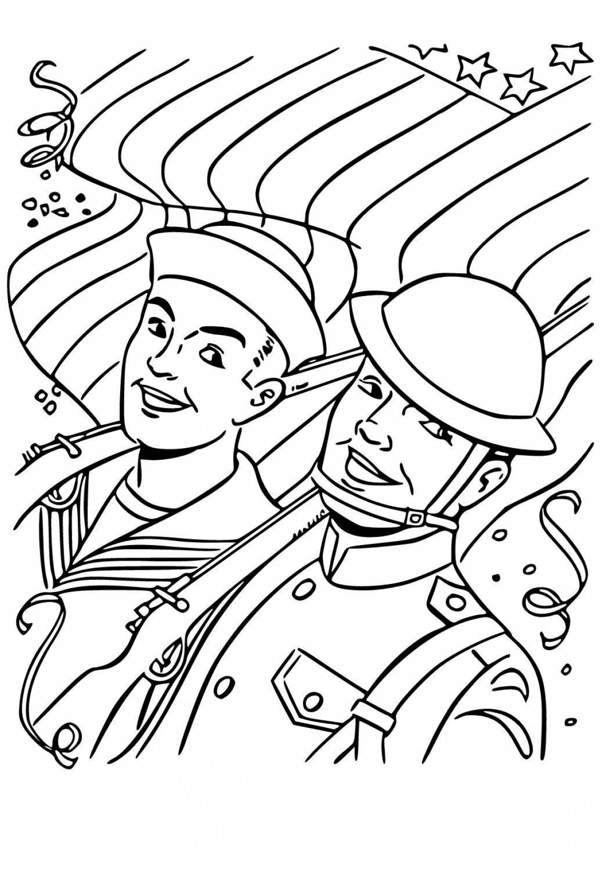 Glory to you the winner of the soldier #7