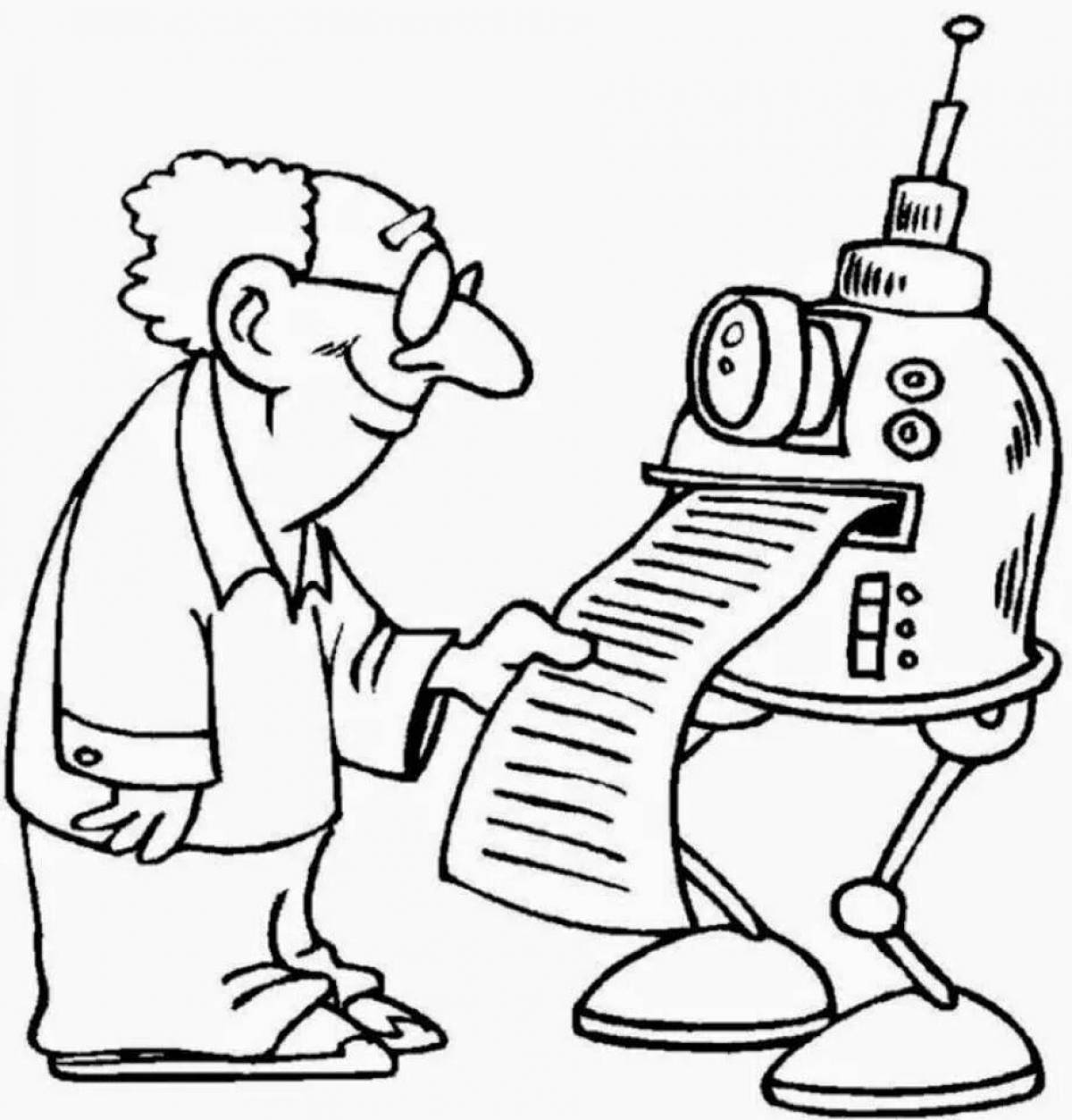 Bright coloring of the world of science