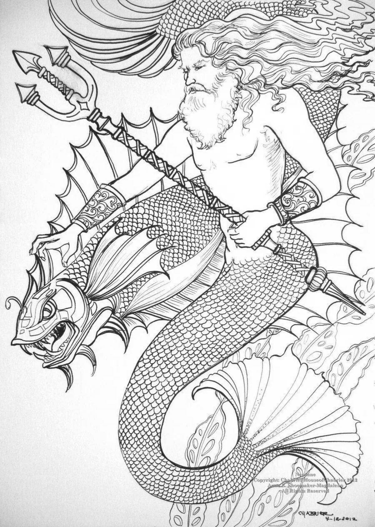Sadko and the sea king amazing coloring book