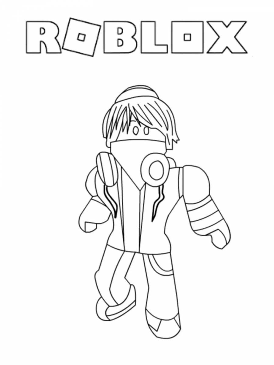 Coloring Pages Roblox lora alphabet (30 pcs) - download or print for ...