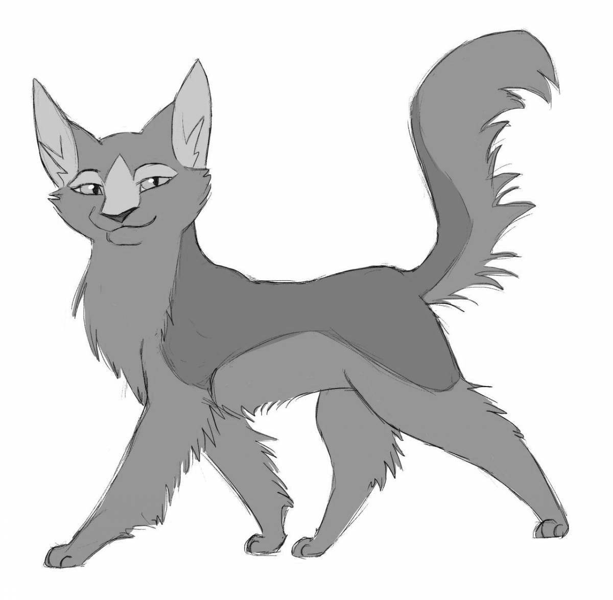 Синяя звезда коты воители